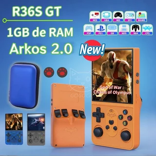 【São Paulo】R36S GT console portatil Arkos 2.0,Console De Jogos Portátil Tela IPS De 4.0 Polegadas,video game portatil em Oferta na Shopee
