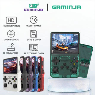 Vídeo Game Portátil R36S + de 15.000 Jogos Console 64g Linux Tela IPS 3.5 Polegadas Handheld Vídeo Game Console Portátil em Oferta na Shopee