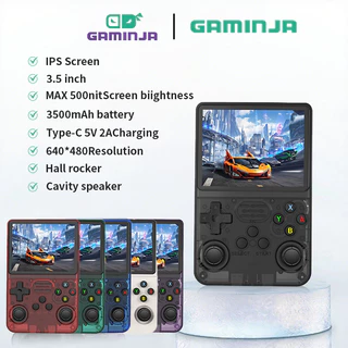Vídeo Game Portátil R36S + de 15.000 Jogos Console 64g Linux Tela IPS 3.5 Polegadas Handheld Vídeo Game Console Portátil em Oferta na Shopee