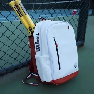 Wilson Saco De Tênis Contém 2 Raquetes Mochila Francês Aberto Bolsa De Ombro Tribunal Raquete Das Mulheres Dos Homens Pa