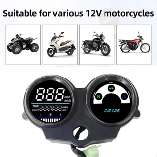 Para Honda Fan125 CG125 TITAN 125 ES KS KSE 2005-2013 Digital LED Painel Da Motocicleta Velocímetro Eletrônico em Oferta na Shopee