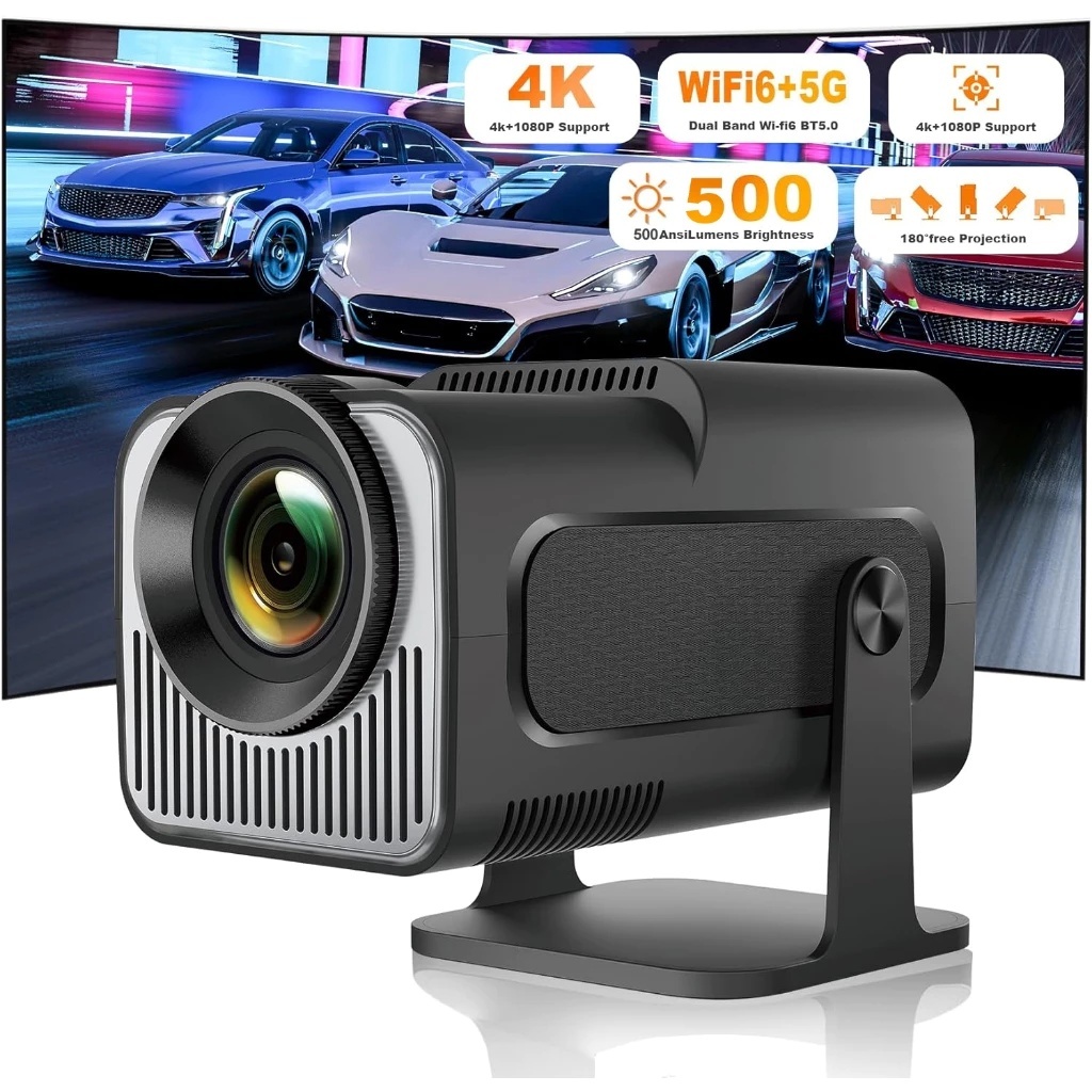 Atualizado Projetor Smart HY320 Android Full HD 1920x1080 Bluetooth Wi-fi