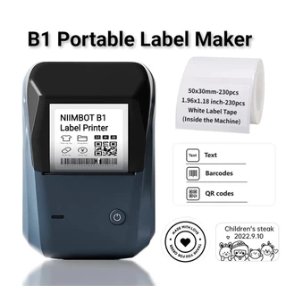 NIIMBOT B1 Impressora de Etiquetas Portátil Bluetooth 2 Polegadas Fácil de Usar Escritório Casa Negócios