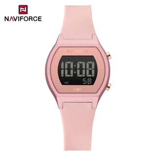 NAVIFORCE 5064 Relógio Feminino Com Pulseira De Silicone Tela Eletrônica Elegante em Oferta na Shopee