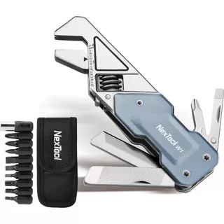 Chave Multiferramenta Nextool W1 6 Em 1 Com Conjunto De Bits 9 Para Acampamento , Caminhada , Reparos De Bicicletas NE20