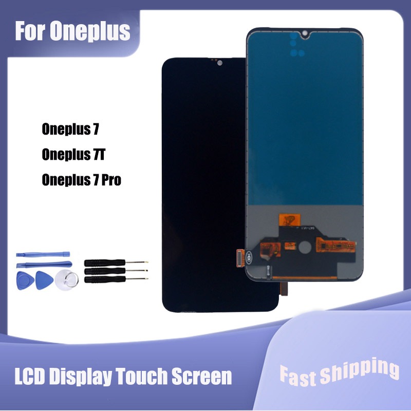 Para Oneplus 7 7T 7 Pro 7T Display LCD Tela De Toque Digitador