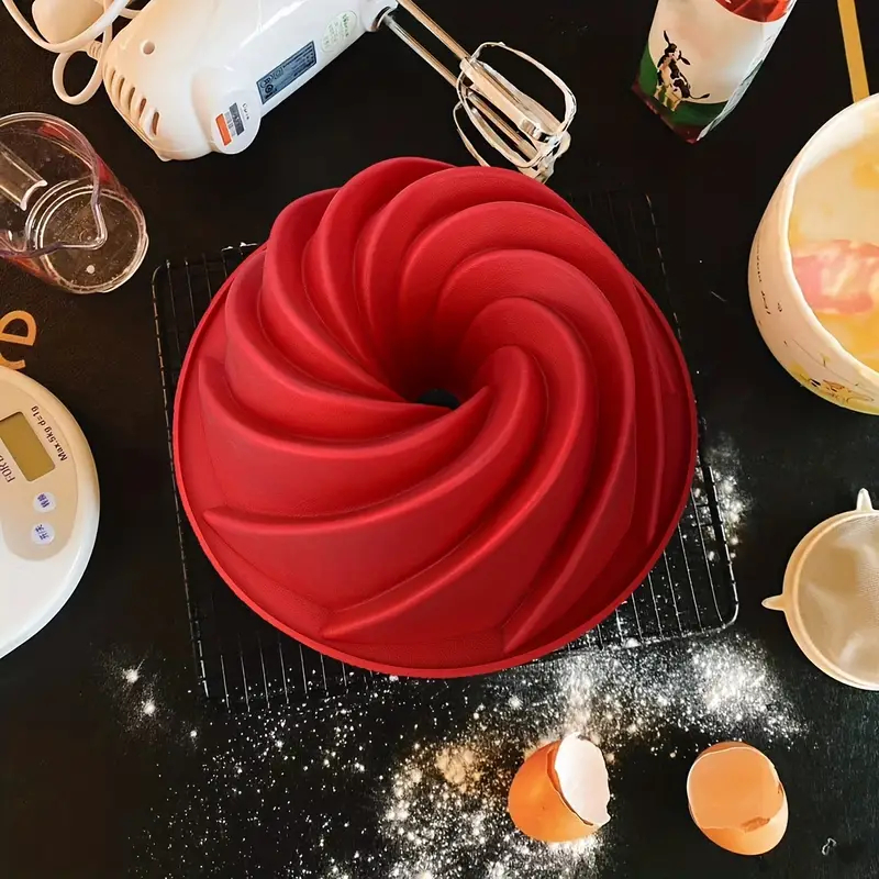 Assadeira Forma de bolo para Fritadeira de Ar Forno em Silic