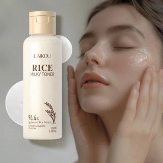 LAIKOU Arroz Milky Toner Refrescante E Hidratante Nutrir Profundamente O Equilíbrio Da Pele Tom Brilho 100ml em Oferta na Shopee