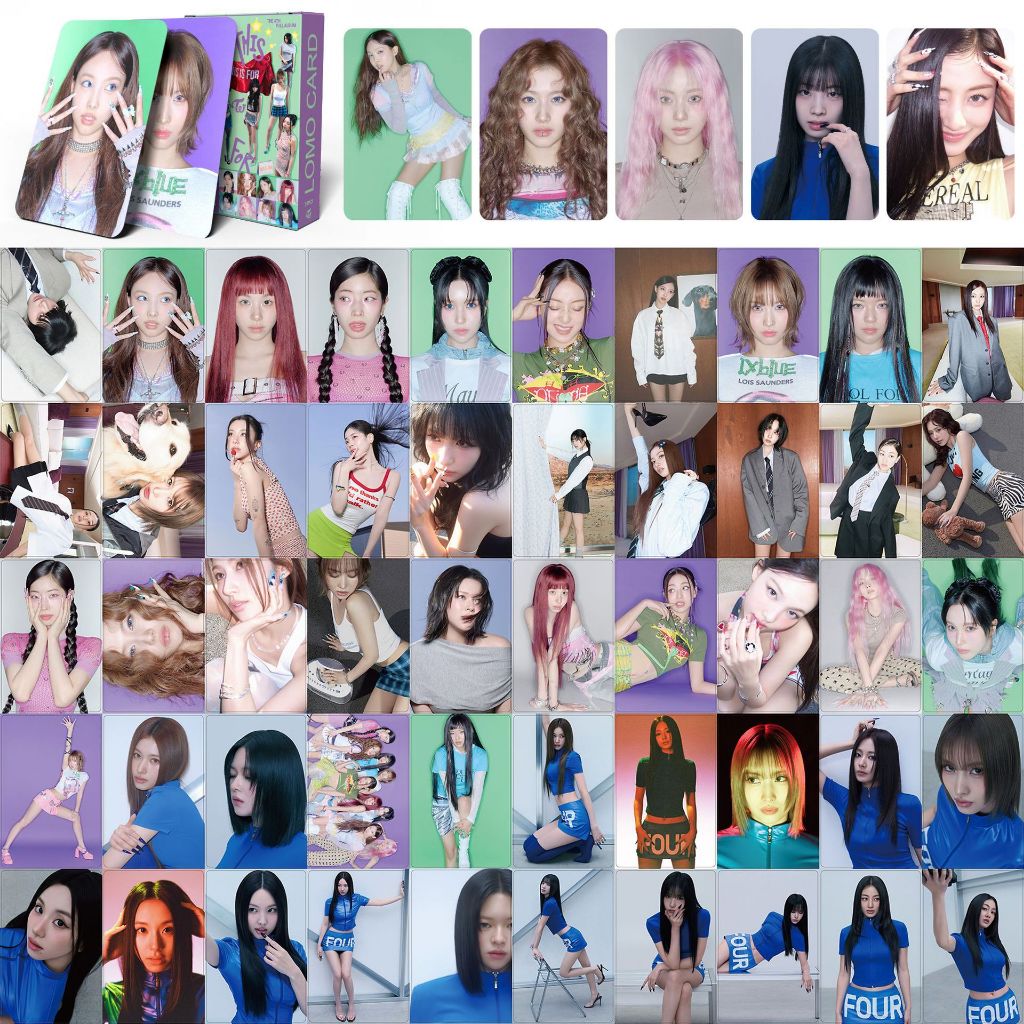 55pcs/box TWICE READY TO BE 2023 Album Photocards SET ME FREE Lomo