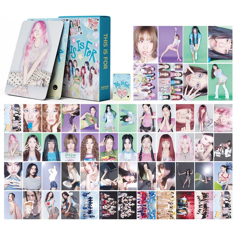 55pcs/box TWICE READY TO BE 2023 Album Photocards SET ME FREE Lomo