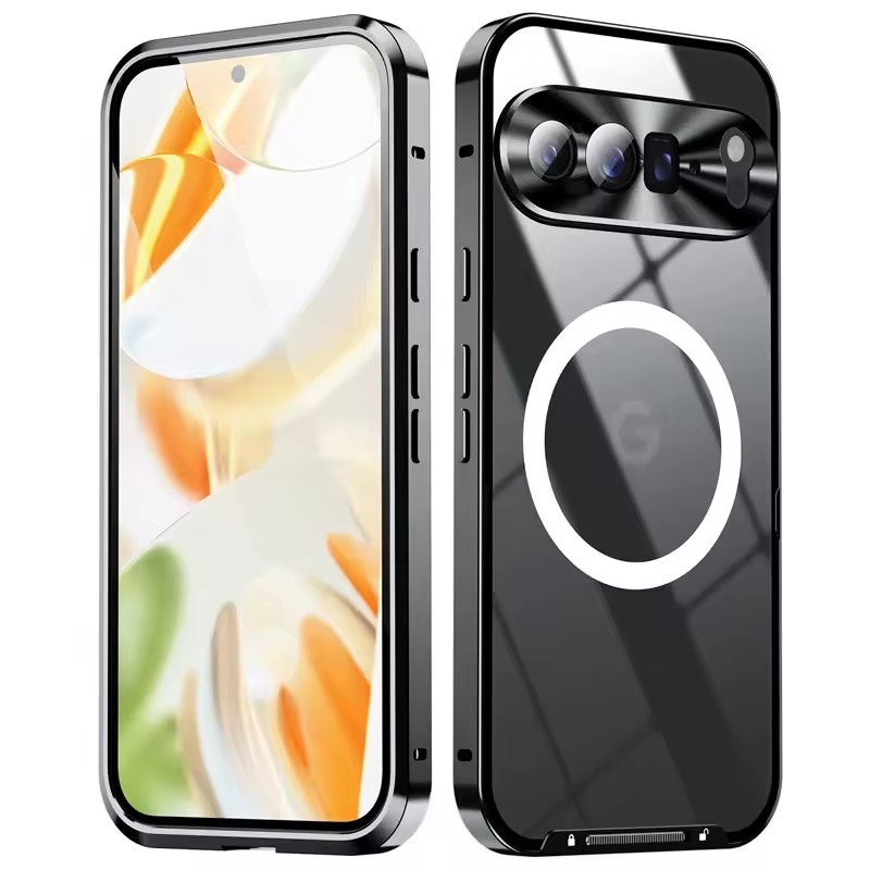 Coque 3 En 1 Pour Google Pixel 10/9 Pro/XL/9A - Résistante, Hybride PC+TPU, Antichoc, Protection Intégrale