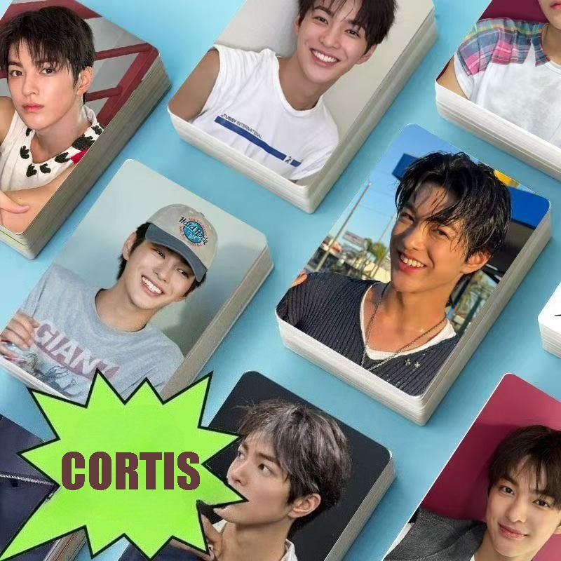 cortis レコード lp 集合 トレカ 55 Pçs/Set CORTIS LOMO Cartão Mini Álbum Cor Fora Das Linhas