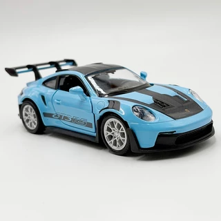 1 : 36 Modelo De Carro De Metal Fundido Brinquedo Porsche GT3 RS Weissach Puxar Para Trás Réplica Em Miniatura