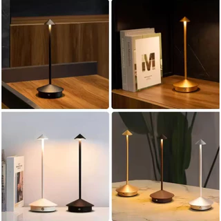 Candeeiro De Mesa Recarregável Para Restaurante Hotel Bar Lâmpada De Leitura Sem Fio Quarto Luz Noturna
