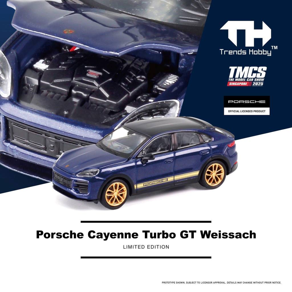 Tendências Hobby 1 : 64 Porsche Cayenne Turbo GT Weissach | 2025 O