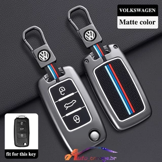 Capa Para Chave Remota Volkswagen Gol/POLO/Amarok Voyage/FOX/Jetta/Fusca Spacefox/Tiguan/SAVEIRO/CROSS Meriva Key Case