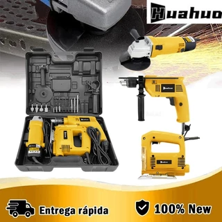 Kit 3 Em 1 Broca De Impacto Maquita 850W Lixadeira 870W Jigsaw 750W Com Estojo De Transporte . em Oferta na Shopee