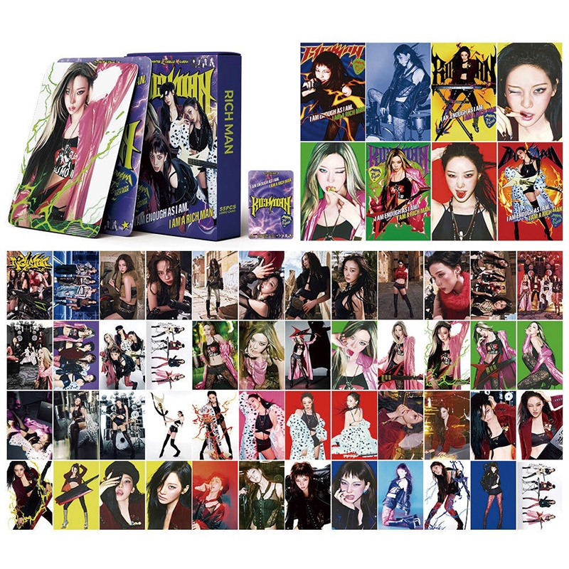 aespa ウィンター rich man dirty work セット トレカ 55pcs/box aespa photocards Rich Man Dirty Work Álbum Karina Winter