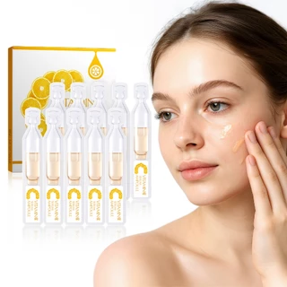 Ampola De Vitamina C LAIKOU 2ml * 10 Complexo Poderoso Para Revelar Brilho Hidratação De Longa Duração em Oferta na Shopee