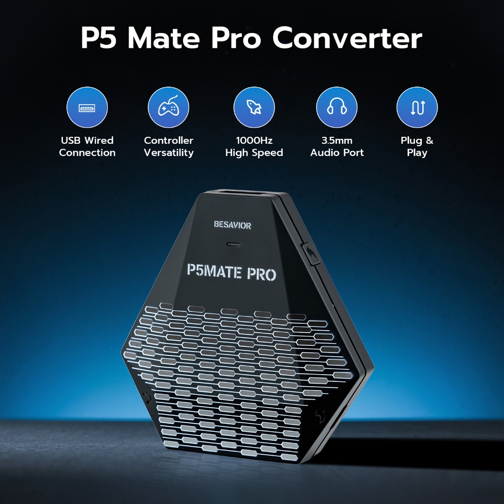 Adaptador Conversor Besavior P5 Mate Pro para Console PS5 | Shopee