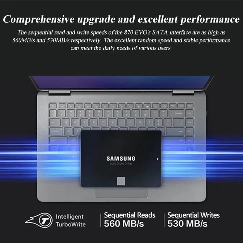 Samsung 870 EVO 500GB 1TB 2TB 4TB SATA III SSD Unidade De Estado