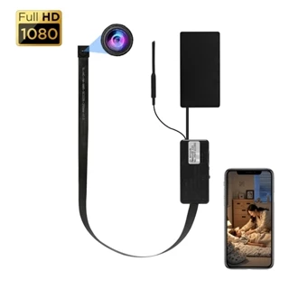 Câmera espiã oculta 1080P Full HD com bateria câmera oculta Wi-Fi DIY Sem Fio Micro Filmadora Gravação em Oferta na Shopee