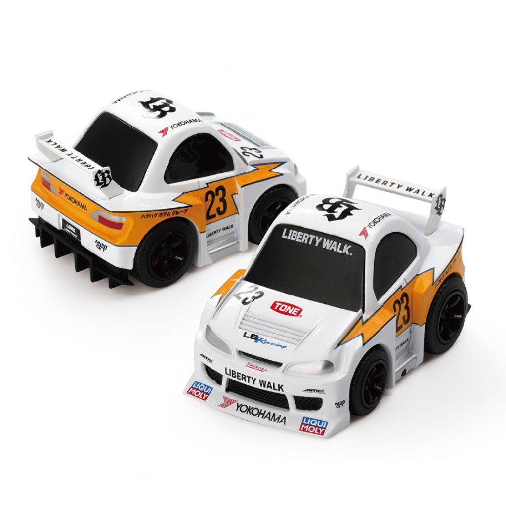 Mini GT QZ00001-CTN Qube Carz Conjunto Nissan Skyline Kenmeri-R