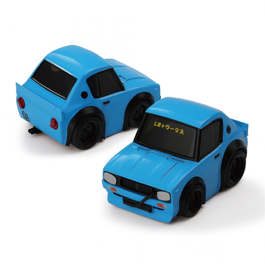 Mini GT QZ00001-CTN Qube Carz Conjunto Nissan Skyline Kenmeri-R