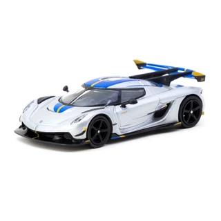 Tarmac Works T64G-TL052-SL 1/64 Koenigsegg Jesko Attack Prata Diecast Modelo De Carro