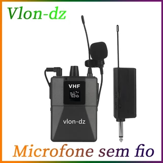 Microfone De Fone De Ouvido Sem Fio Com Clipe De Lapela E Bolsa De Cintura , ideal Para Ensino , Apresentações Orientaçã