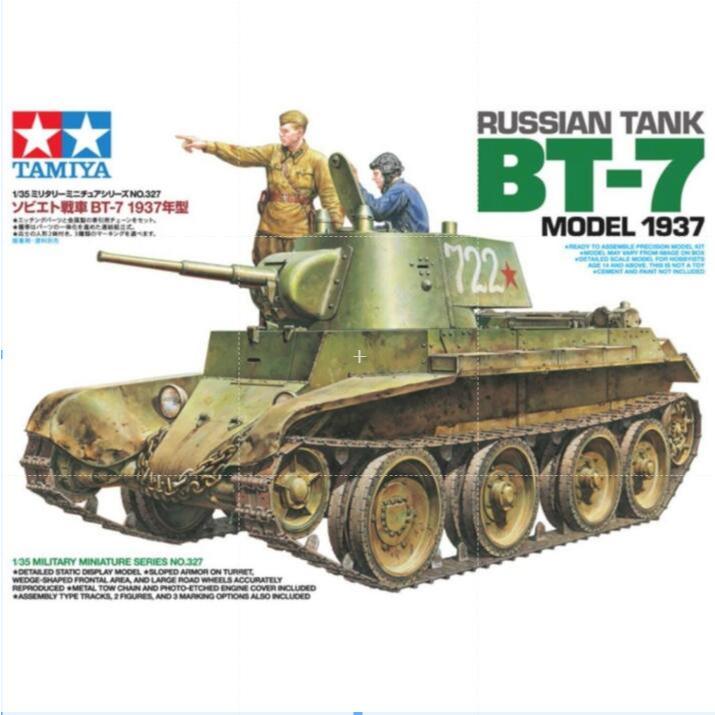 Tamiya 35327 Kit De Modelo Militar Em Escala 1/35 Tanque Russo ...
