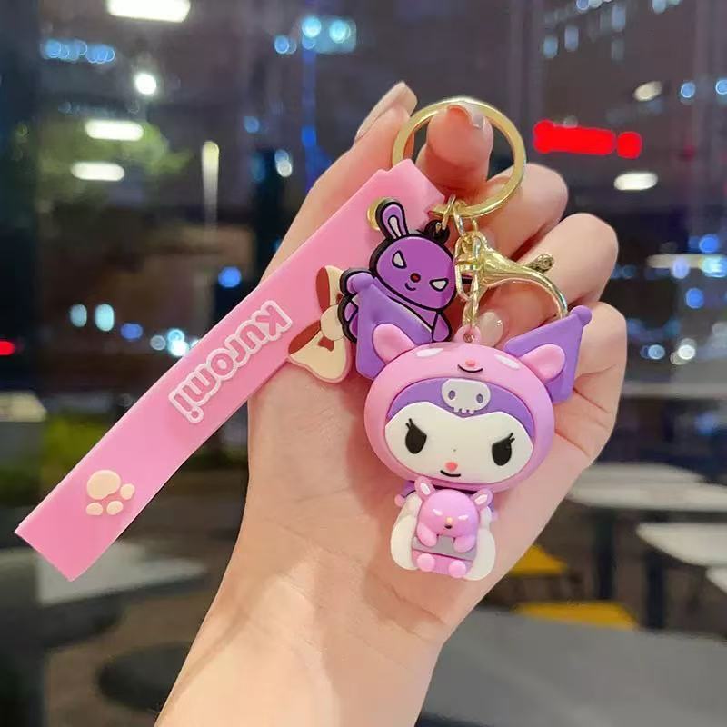 Sanrio HelloKitty MyMelody kulomi Chaveiro Doll Pendant | Shopee