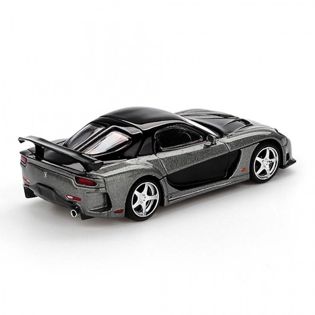Mini GT MGT01057 1057 1/64 Mazda RX-7 VeilSide Fortune Cinza LHD