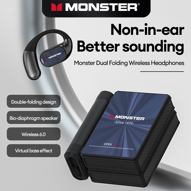 Monster AC530 Fones De Ouvido Sem Fio Bluetooth HIFI Qualidade De Som ...