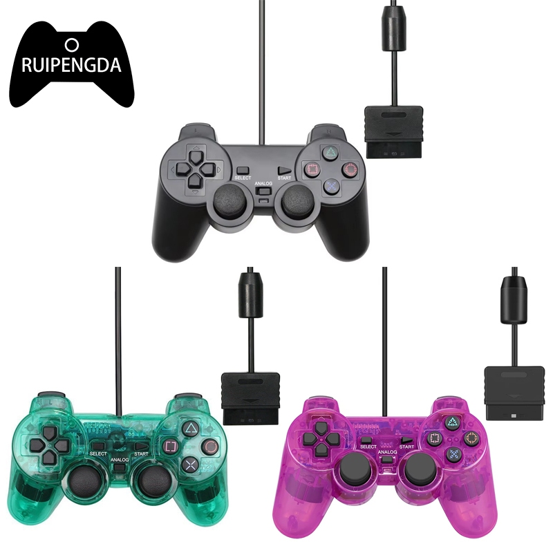 Gamepad Com Fio Para Sony PS2 Controlador Mando PS2/PS2 Joystick PS2 ...