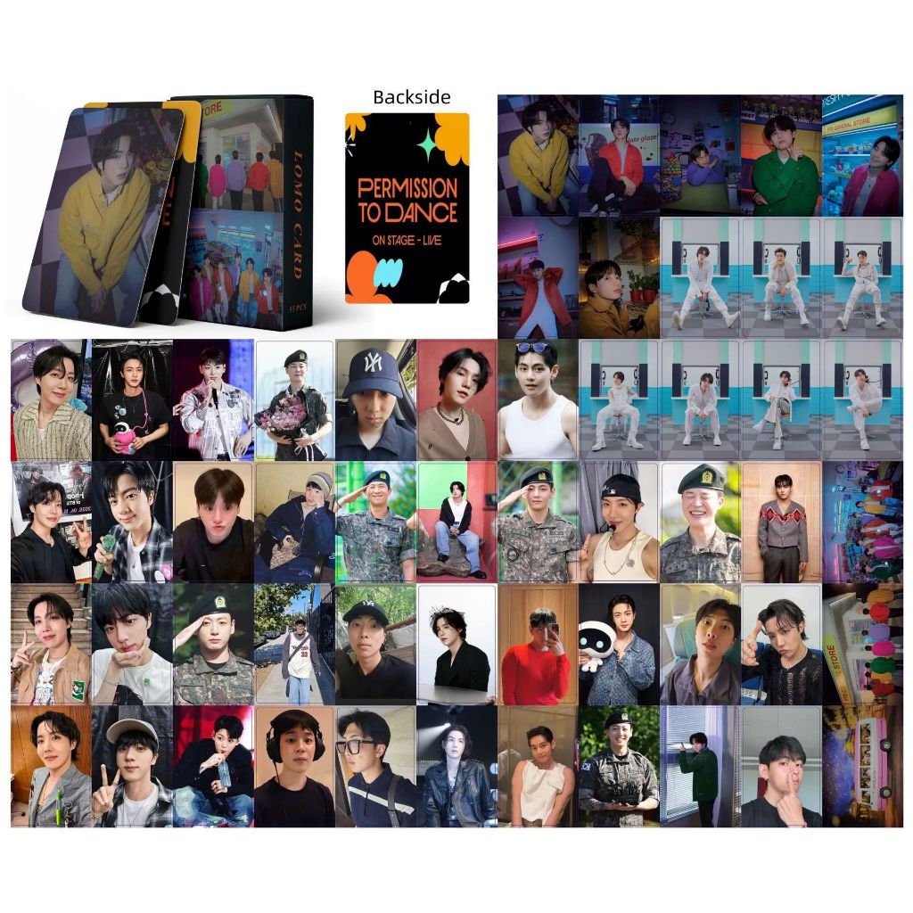 Kpop 55 Unidades/Caixa Cartões Fotográficos BTS Proof Yet to come