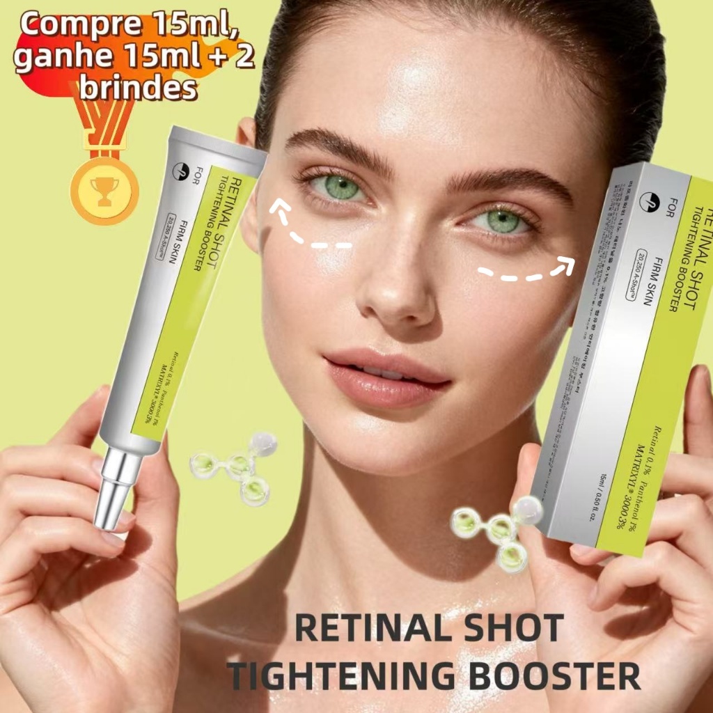 【4 itens na entrega】Creme com Retinol - Firmador, Realcador, Nutritivo, Anti-rugas & Anti-envehecimento Precoce