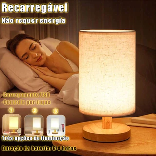 MEDOOLI Lâmpada De Mesa De Madeira Nórdica Moderna Alimentada Por USB Luz De Noite Para Iluminação Do Quarto abajur