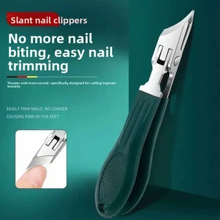 Anti-respingo Super afiado-nariz cortador de unhas grande Diagonal afiada Manicure clippers doméstico cortador de unhas 