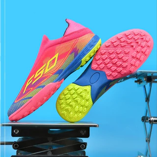 Chuteira de campo New Colorway Últimas Botas de Futebol Messi Da Copa Do Mundo Long Spike