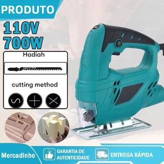 Serra Tico Tico 700w 3900rpm Uso Profissional Base Ajustável com serra em Oferta na Shopee