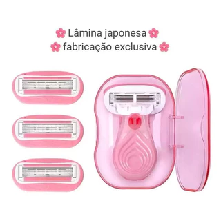 Mini Removedor De Pêlos Feminino Gillette Venus Sensitive – 3 Lâminas Revestidas De Diamante , Lubrastrip Para Deslizame em Oferta na Shopee