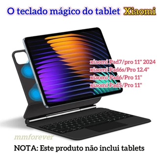 ❤Estoque pronto❤Xiaomi Miaotouch capa protetora de teclado suspenso, adequada para xiaomi Tablet 7/Pro 11 2024 xiaomi Pa