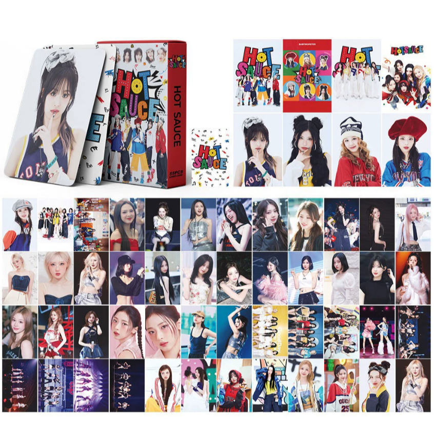55 Pçs/set BABYMONSTER Photocards FANCLUB Olá MONSTIEZ Álbum LOMO