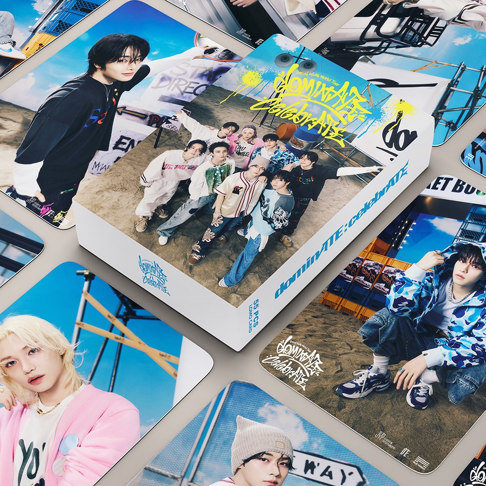 KPOP Cartões Fotográficos STRAYKIDS Dominados : Celebrar Ceremonia