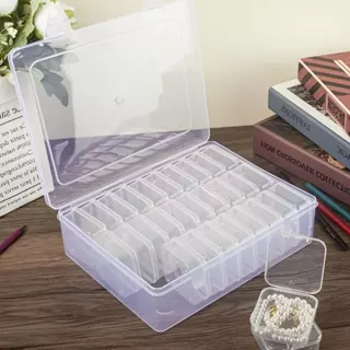Caixa Organizadora com 30 potinhos. Organizador para acessórios, miçangas e itens em geral em Oferta na Shopee