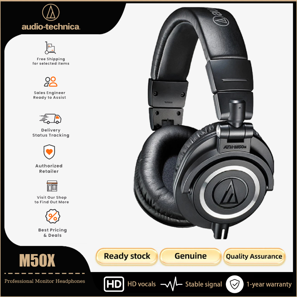 audio technica ath m50x audio technica headfone ath m50x em