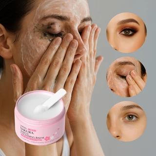 LAIKOU Japan Sakura Makeup Cleansing Balm-Removedor De Maquiagem Multifuncional , Hidratante E Suavizante , Derrete Suav em Oferta na Shopee