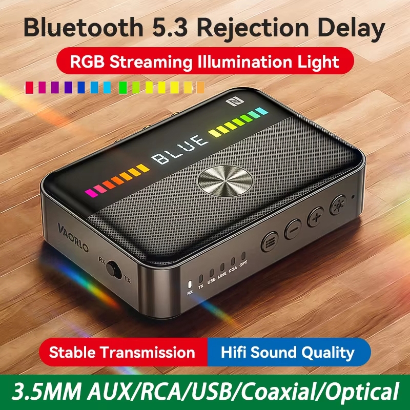 M13 DAC NFC Bluetooth 5.3 Receptor Transmissor Digital Para Analógico ...
