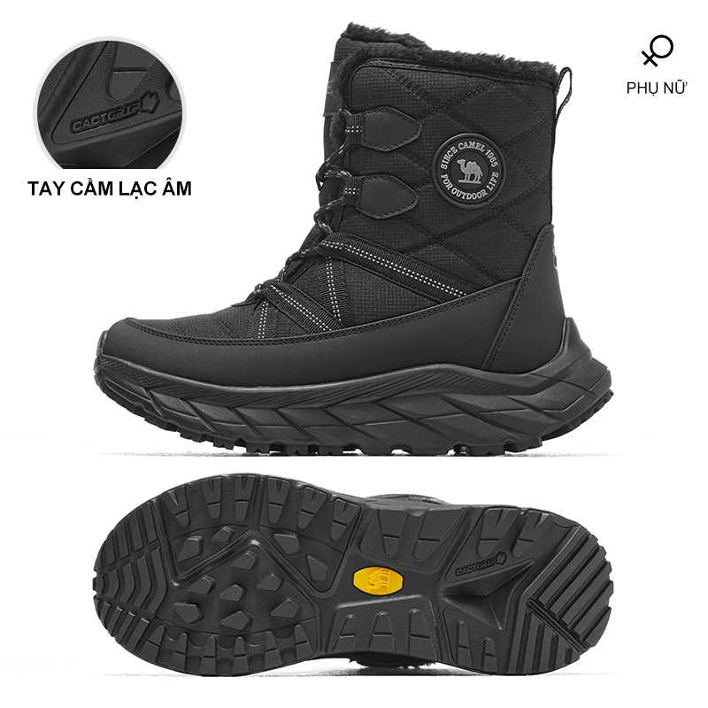 CAMEL CROWN SPORTS Inverno Novo Antiderrapante Plus Veludo Ao Ar